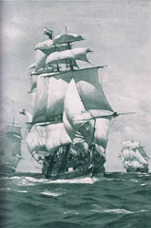 With a good strong wind